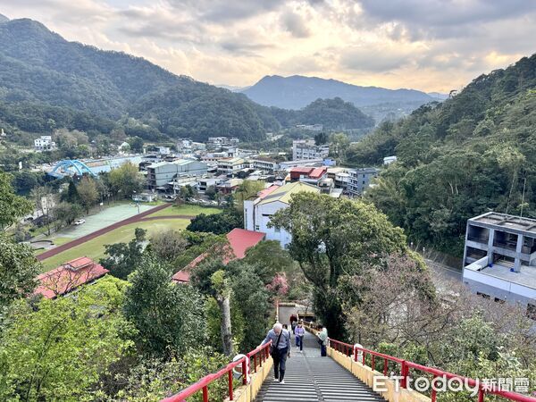 ▲▼南山寺景觀平台,坪林觀音台,坪林老街,包種茶霜淇淋。(圖/記者彭懷玉攝)