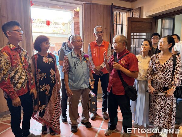 ▲▼金門縣定古蹟黃卓彬洋樓修復落成啟用典禮。(圖/記者鄭逢時攝)
