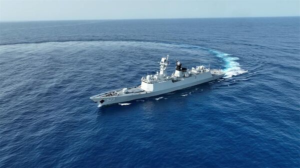 ▲中共紅河艦(圖/翻攝法治日報)