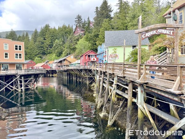 ▲▼阿拉斯加,凱契根(Ketchikan)是阿拉斯加第一個停靠港,溪街(Creek Street)
, 白令海捕蟹船,Aleutian Ballad捕蟹船,Ketchikan Crab & Go,。(圖/記者彭懷玉攝)