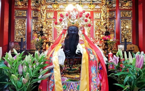 ▲▼鬼門開、鬼月。基隆護國城隍爺親自坐鎮護平安。中元普渡。(圖/翻攝基隆護國城隍廟粉絲團)