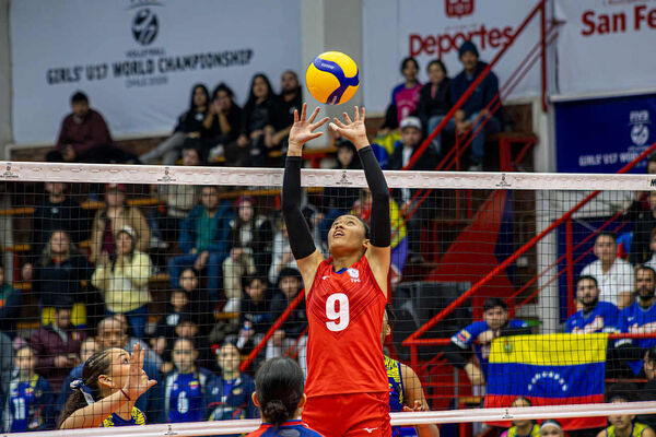 ▲中華U17女排謝晨晞。(圖/Volleyball World)