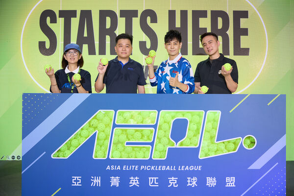▲亞洲菁英匹克球聯盟「2026創始賽季|賽前記者會」,為台灣職業匹克球競技舞台揭序幕。(圖/主辦單位提供)