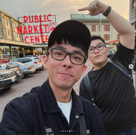 ▲▼Joeman,阿滴。(圖/翻攝自Instagram/rayduenglish)