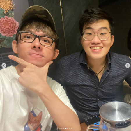 ▲▼Joeman,阿滴。(圖/翻攝自Instagram/rayduenglish)