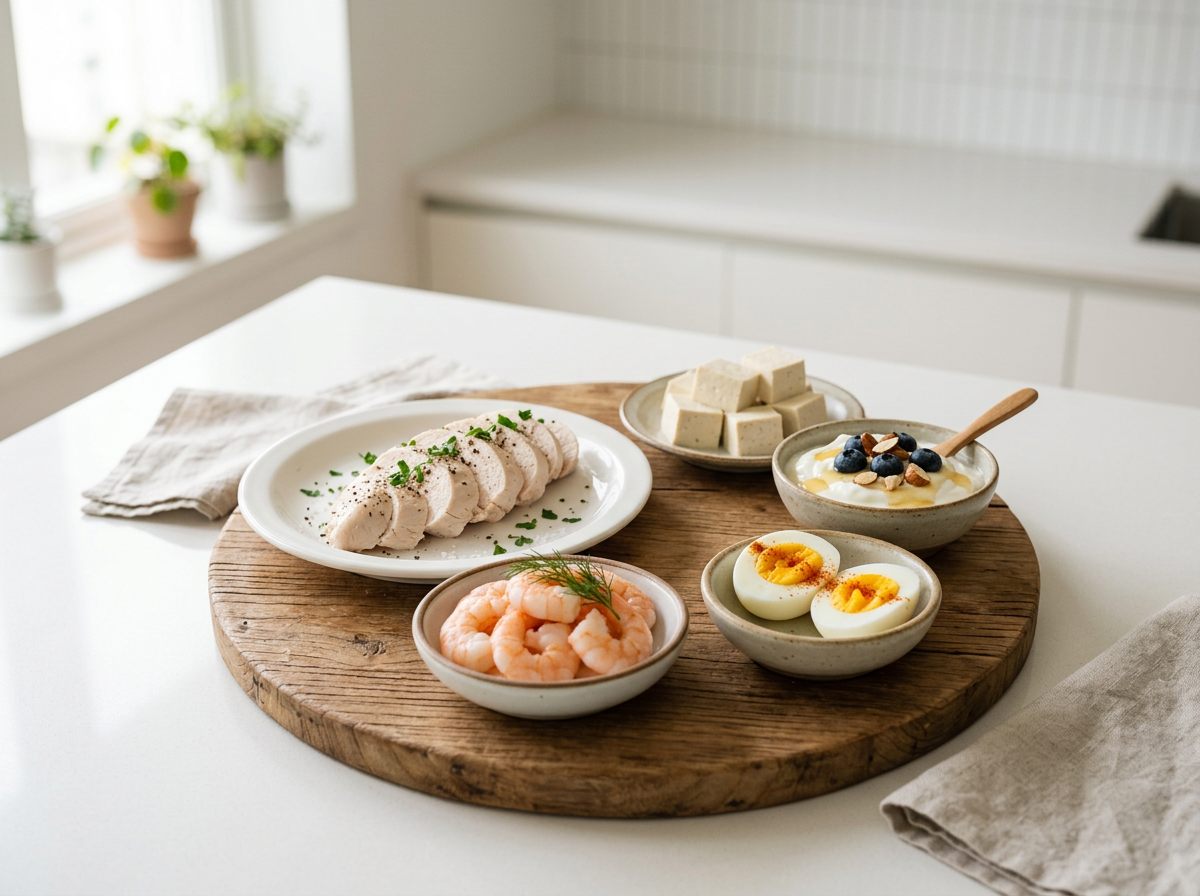 ▲▼蛋白質別只會吃雞胸!營養師點名「7種高CP食物」。(AI協作圖/記者曾怡嘉製作,經編輯審核)