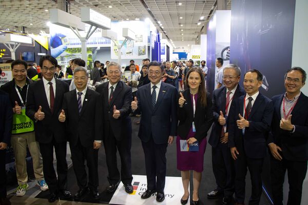 ▲2026台北國際自動化工業大展今登場,德國經濟辦事處集結20家德商籌組德國館,為本屆展會規模最大的國家館。(圖/德經處提供)