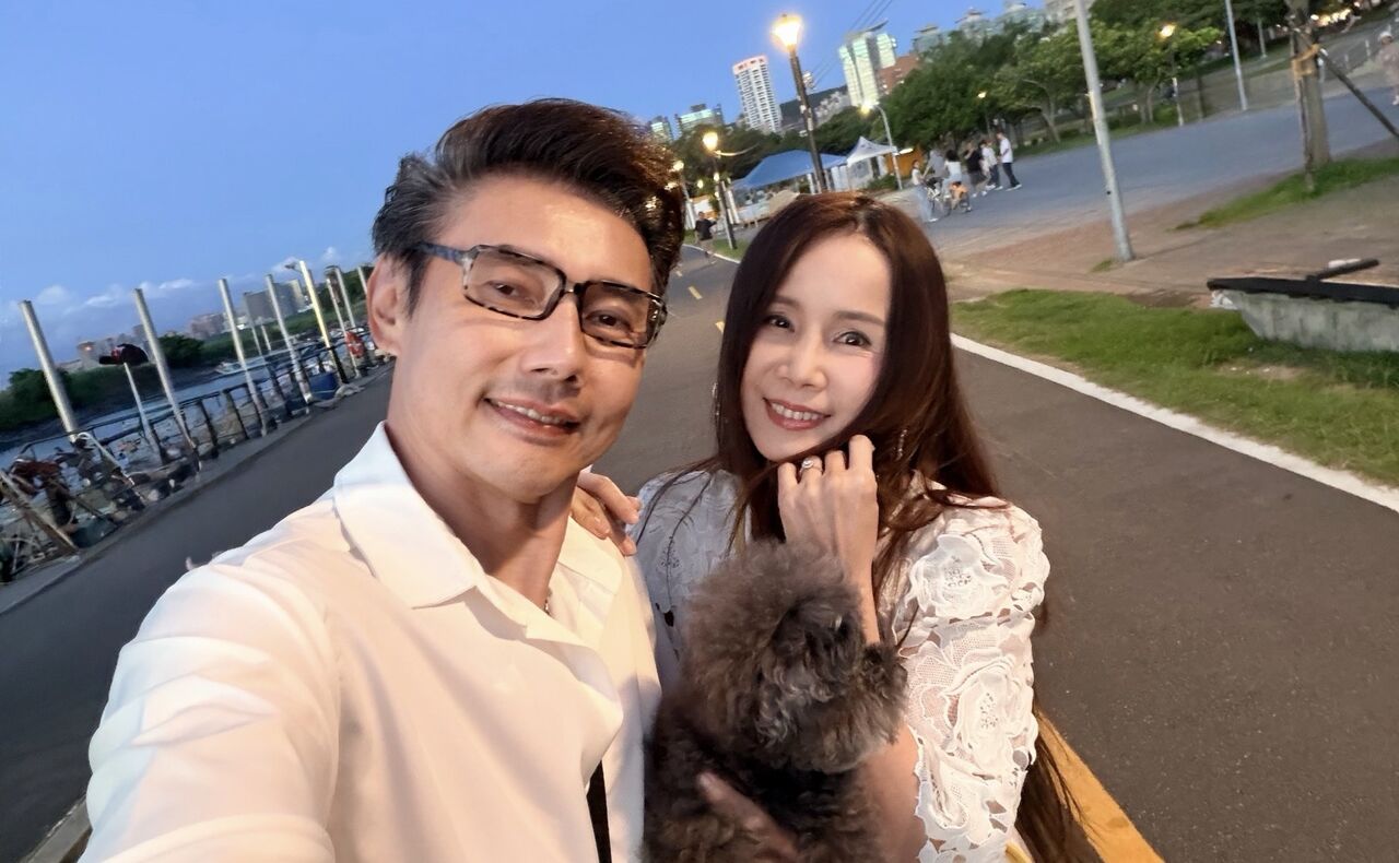 ▲▼包偉銘、劉依純慶祝七夕。(圖/翰森娛樂提供)