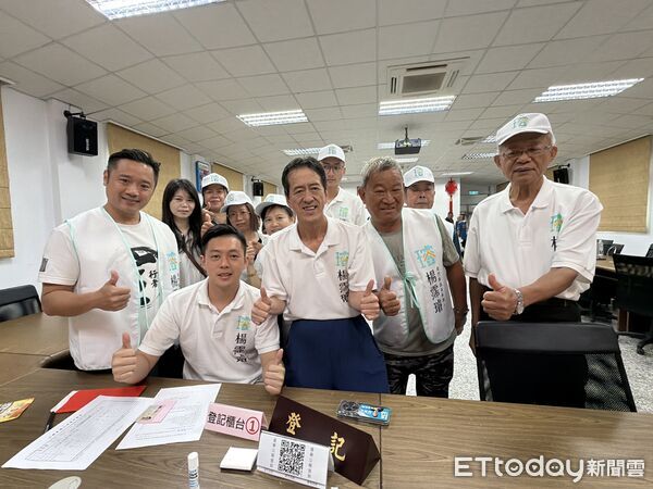 ▲▼ ▲2026金門縣議員第一選區候選人參選登記。(圖/記者鄭逢時攝)