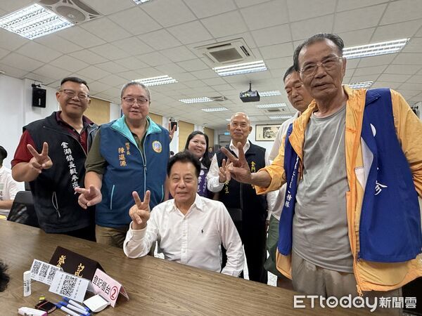 ▲▼ ▲2026金門縣議員第一選區候選人參選登記。(圖/記者鄭逢時攝)