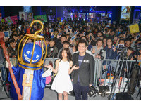 台北電玩展第4天周末_陳妍希 神魔之塔
。（圖／記者陳明仁攝）