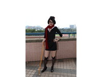 2015【CWT39】台灣同人誌　正妹Coser擠爆台大（圖／征服姐提供）