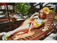 氣質系電眼正妹玩COS　網友：覺得被電到了～（圖／陳珈提供）