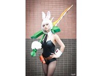 氣質系電眼正妹玩COS　網友：覺得被電到了～（圖／陳珈提供）