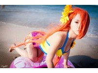 氣質系電眼正妹玩COS　網友：覺得被電到了～（圖／陳珈提供）
