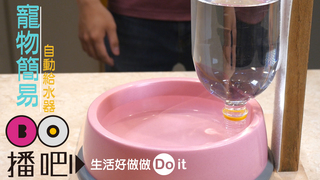 免兩百，DIY寵物自動給水器！