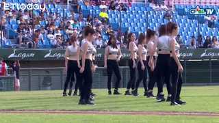 文青趴最終戰，LamiGirls帶來精彩的開場表演 | 06_16 統一 vs Lamigo 賽前