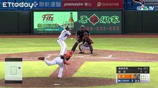 瑞安持續繳出好表現，接連讓Lamigo打者擊出飛球出局 | 06_18 統一 vs Lamigo 五局下