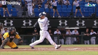 小胖也炸裂啦！林泓育轟出一發中間方向的陽春砲 | 06_20 兄弟 vs Lamigo 一局下