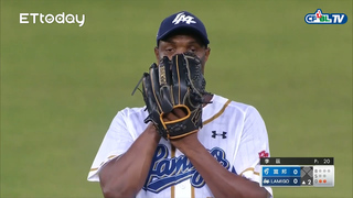 李茲火球連發連送兩張老K，極速來到157公里 | 06_21 富邦 vs Lamigo 二局上
