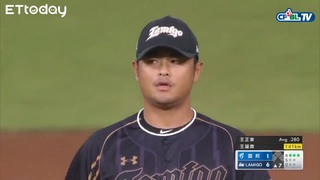 富邦打線靠著保送與推進，追回一分 | 06_22 富邦 vs Lamigo 七局上
