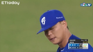 Lamigo打線靠著保送與安打，持續擴大領先 | 06_22 富邦 vs Lamigo 七局下