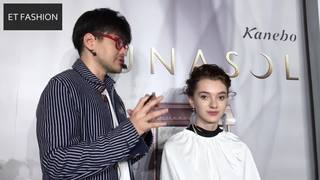 LUNASOL國際彩妝師坂本竜童示範「羽毛煙燻妝」