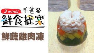 【毛爸鮮食提案】狗狗限定の鮮蔬雞肉凍