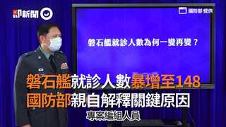 磐石艦就診人數暴增至148　國防部親自解釋關鍵原因