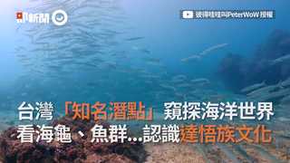 台灣「知名潛點」窺探海洋世界 看海龜、魚群...認識達悟族文化