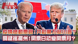 變天了! 德州執業律師包杰生:共和黨老票倉不再挺川! 兩位候選人都無意認輸 開票日恐變"開票月"?｜20201031慧眼看天下第120集｜包杰生 介文汲 董立文 吳崇涵-美選特別節目-EP120精華