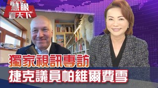 捷克議長率團訪台見總統蔡英文 出主意的就是他! 黃寶慧獨家視訊專訪 IPAC副主席 捷克議員帕維爾費雪 Pavel Fischer｜20201205慧眼看天下第125集｜視訊專訪-EP125精華