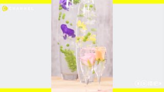水中漂浮花藝！