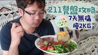 靚媽小冰-211餐盤減肥Vlog 老公7天減2KG！不用計算熱量！實際執行攻略～炸雞壽司照吃，外食沒蔬菜怎麼辦？