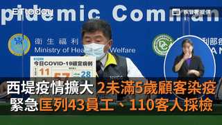 聯邦銀燒到西堤！2幼童客也確診　緊急匡列43員工、110客人採檢