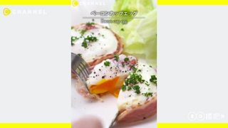 配早飯吃剛剛好♡培根杯子蛋