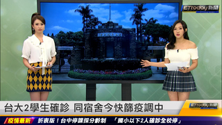 台大2學生確診 同宿舍今快篩疫調中｜20220414 ETtoday新聞