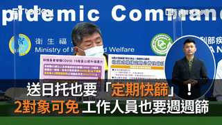 送日托也要「定期快篩」！2對象可免　工作人員也要週週篩