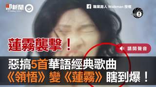 惡搞5首華語經典歌曲　《領悟》變《蓮霧》瞎到爆！