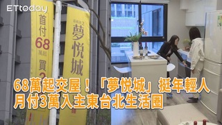 68萬起交屋！「夢悦城」挺年輕人　月付3萬起入主東台北生活圈