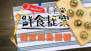 【毛爸鮮食提案 】搖滾鮭魚飯團