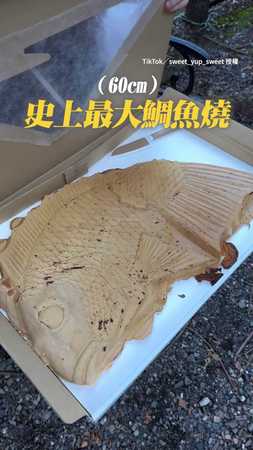 日本超巨60cm #鯛魚燒 製作過程