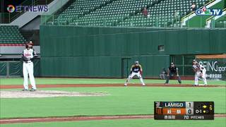 07/13 Lamigo vs 統一 五局上，小胖林泓育轟出兩分砲！為生涯第600打點！