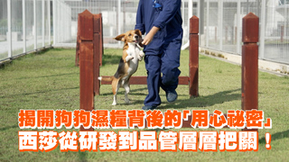 揭開狗狗濕糧背後的「用心祕密」　西莎從研發到品管層層把關！