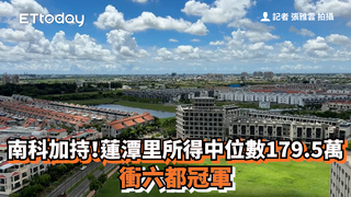 南科加持！蓮潭里所得中位數179.5萬　衝六都冠軍