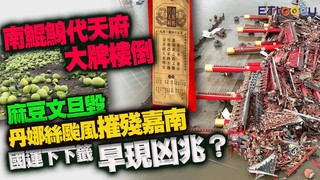南鯤鯓代天府大牌樓倒、麻豆文旦毀　丹娜絲颱風摧殘嘉南　國運下下籤早現凶兆？