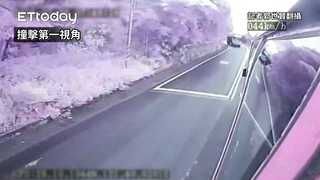 砂石車猛撞客運奪命！乘客生前最後畫面曝光　聽耳機慘遭迎面撞死