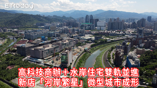 高科技商辦＋水岸住宅雙軌並進 新店「河岸繁星」微型城市成形