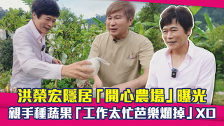 洪榮宏隱居「開心農場」曝光　親手種蔬果「工作太忙芭樂爛掉」XD