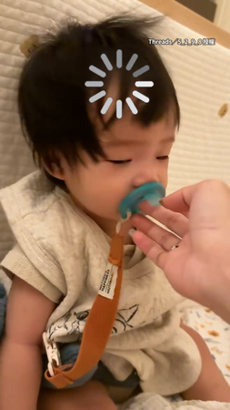 【確定不是安眠藥？】奶嘴一塞...萌娃秒關機倒頭睡